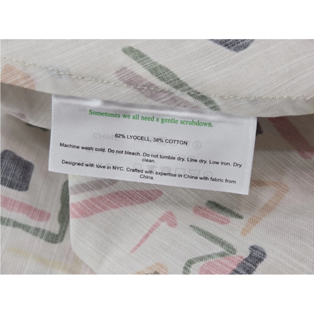 NWT MM.LaFleur Oona 1.0 Midi Dress in Cream with Black, Red & Green Print - Picture 5 of 13